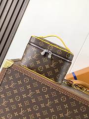 Fortok Louis Vuitton Nice Mini vanity case Yellow 13.5 x 12 x 20cm - 1
