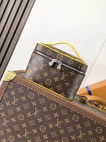 Fortok Louis Vuitton Nice Mini vanity case Yellow 13.5 x 12 x 20cm