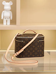 Fortok Louis Vuitton Nice BB Classic Monogram 24*14*17cm - 2