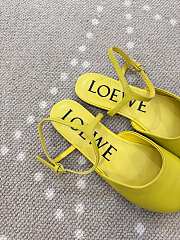 Fortok Loewe Toy pumps ankle-strap Ballerinas Yellow - 5