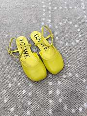 Fortok Loewe Toy pumps ankle-strap Ballerinas Yellow - 2