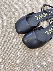 Fortok Loewe Toy pumps ankle-strap Ballerinas Black - 6