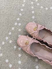 Fortok Valentino Garavani VLogo Signature Patent leather Ballet flats Pink - 6