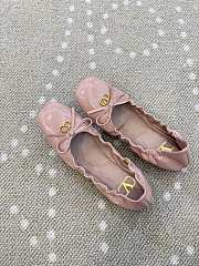 Fortok Valentino Garavani VLogo Signature Patent leather Ballet flats Pink - 2