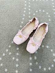 Fortok Valentino Garavani VLogo Signature Patent leather Ballet flats Light Pink - 6