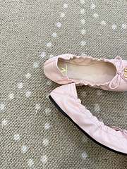 Fortok Valentino Garavani VLogo Signature Patent leather Ballet flats Light Pink - 5