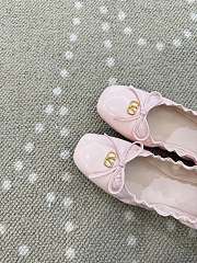 Fortok Valentino Garavani VLogo Signature Patent leather Ballet flats Light Pink - 2