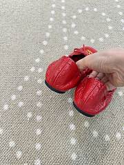 Fortok Valentino Garavani VLogo Signature Patent leather Ballet flats Red - 5