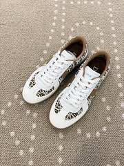 Fortok Dior sneakers with Dior Print details Brown - 5