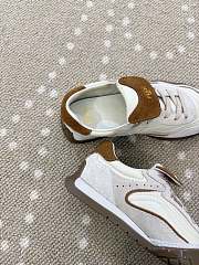 Fortok Fendi Wave Pulse sneakers Brown/ White Suede - 3