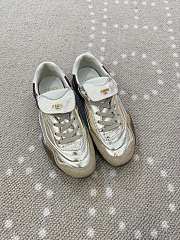Fortok Fendi Wave Pulse sneakers Silver/ Burgundy - 1