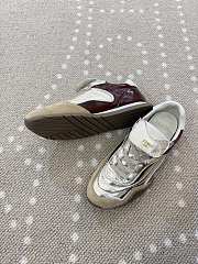 Fortok Fendi Wave Pulse sneakers Silver/ Burgundy - 3