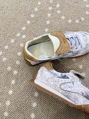 Fortok Fendi Wave Pulse sneakers Brown/ Blue Suede - 6