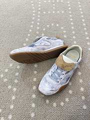 Fortok Fendi Wave Pulse sneakers Brown/ Blue Suede - 2