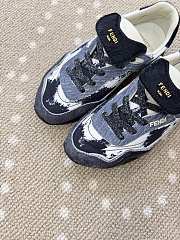 Fortok Fendi Wave Pulse sneakers Navy Blue - 4