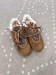 Fortok Miu Miu Gymnasium Sneakers Brown suede and shearling - 5