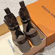 Fortok Louis Vuitton Laureate Platform Desert Boots Brown - 3