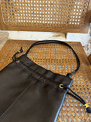 Fortok Loewe Medium Flamenco purse Black 29 x 32 x 0.5 cm - 2