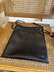 Fortok Loewe Medium Flamenco purse Black 29 x 32 x 0.5 cm - 3