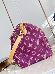 Fortok Louis Vuitton Speedy P9 Bandoulière 40 bag Purple 26 x 23 x 40cm - 6