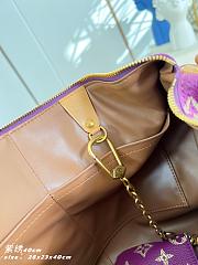 Fortok Louis Vuitton Speedy P9 Bandoulière 40 bag Purple 26 x 23 x 40cm - 5