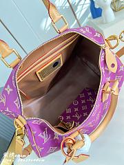 Fortok Louis Vuitton Speedy P9 Bandoulière 40 bag Purple 26 x 23 x 40cm - 4