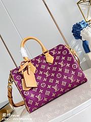 Fortok Louis Vuitton Speedy P9 Bandoulière 30 bag Purple 22 x 18 x 32cm - 1