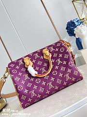 Fortok Louis Vuitton Speedy P9 Bandoulière 30 bag Purple 22 x 18 x 32cm - 4