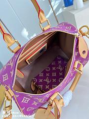 Fortok Louis Vuitton Speedy P9 Bandoulière 30 bag Purple 22 x 18 x 32cm - 3