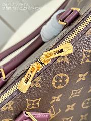 Fortok Louis Vuitton Speedy P9 Bandoulière 30 bag Burgundy Line 22 x 18 x 32cm - 6