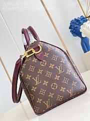 Fortok Louis Vuitton Speedy P9 Bandoulière 30 bag Burgundy Line 22 x 18 x 32cm - 4