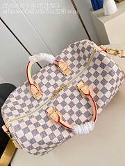 Fortok Louis Vuitton Speedy Bandoulière 35 bag Damier Azur canvas 23 x 18 x 35cm - 6