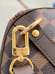 Fortok Louis Vuitton Speedy Bandoulière 35 bag Damier Azur canvas Brown 23 x 18 x 35cm - 5
