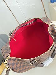 Fortok Louis Vuitton Speedy Bandoulière 35 bag Damier Azur canvas Brown 23 x 18 x 35cm - 2