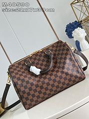 Fortok Louis Vuitton Speedy Bandoulière 30 bag Damier Azur canvas 21 x 17 x 30cm - 1
