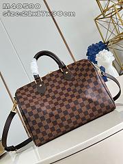 Fortok Louis Vuitton Speedy Bandoulière 30 bag Damier Azur canvas 21 x 17 x 30cm - 5