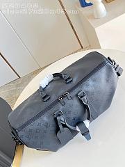Fortok Louis Vuitton Keepall Bandoulière Duffel Black 27 x 20 x 45cm - 3