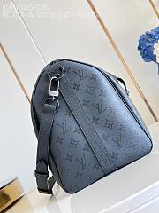 Fortok Louis Vuitton Keepall Bandoulière Duffel Black 27 x 20 x 45cm - 2