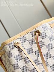 Fortok Louis Vuitton Noé bucket bag Damier Azur canvas 24 x 15 x 22cm - 6