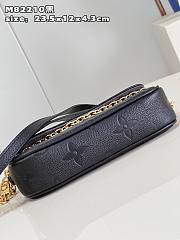 Fortok Louis Vuitton Wallet On Chain Ivy bag Black 23.5 x 12 x 4.3cm - 3