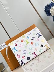 Fortok Louis Vuitton x Takashi Murakami Toiletry Pouch 19 15x6x19cm - 5