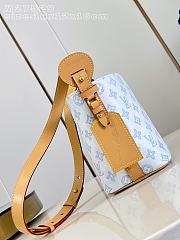 Fortok Louis Vuitton All In bag Monogram Origine canvas Bleu Courrier 18 x 12 x 16cm - 5