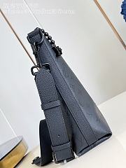 Fortok Louis Vuitton Vagabond Hobo Monogram Midnight Black 30x8x39cm - 4