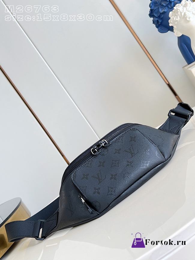 Fortok Louis Vuitton Rush Bumbag Black 15 x 8 x 30cm - 1