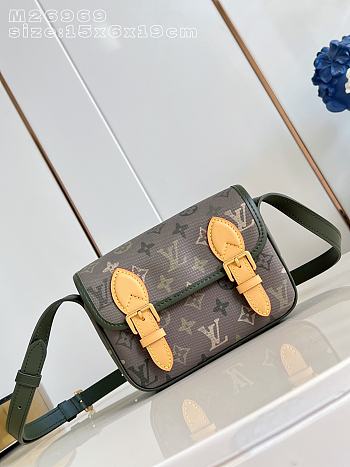 Fortok Louis Vuitton Satchel Wearable Wallet 15 x 6 x 19cm