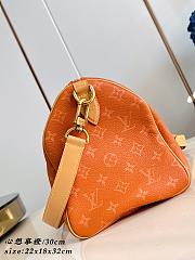 Fortok Louis Vuitton Speedy P9 Bandoulière 30 Orange 22 x 18 x 32cm - 6