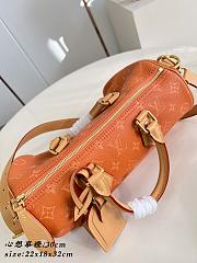 Fortok Louis Vuitton Speedy P9 Bandoulière 30 Orange 22 x 18 x 32cm - 3