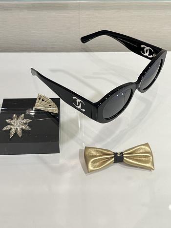Fortok Chanel Sunglasses CH5528 Black