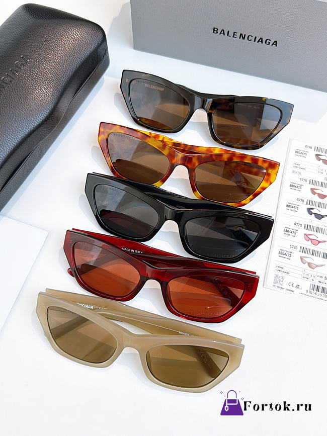 Fortok Balenciaga Sunglasses Multiplecolor - 1