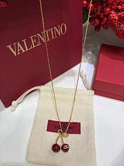 Fortok Valentino Garavani Cherryfic Necklace - 1